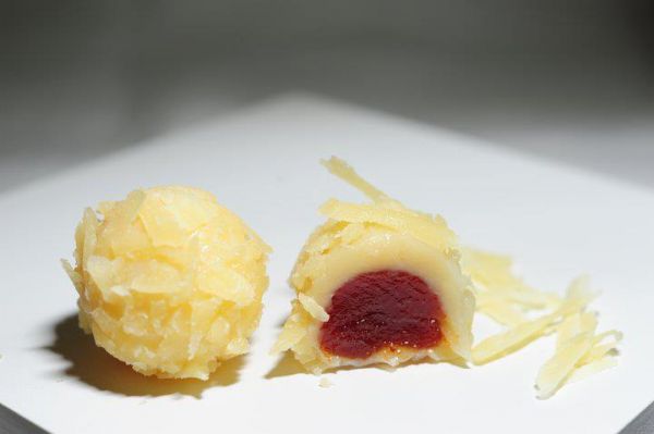 Brigadeiro sabor Romeu e Julieta